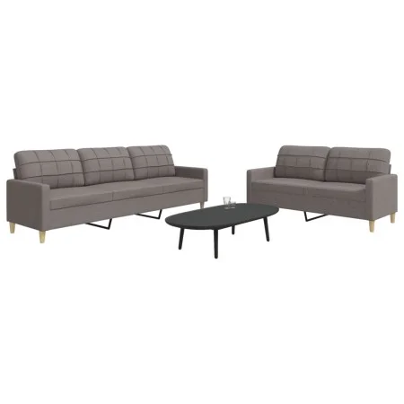 Zweiteiliges Sofaset in grau-taupe Stoff. von , Sofas - Ref: Foro24-3278326, Preis: 540,10 €, Rabatt: %