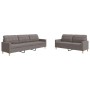 Juego de sofás 2 piezas tela gris taupe de , Sofás - Ref: Foro24-3278326, Precio: 549,32 €, Descuento: %