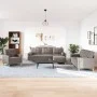 4-piece sofa set with ottoman and taupe fabric cushions by , Sofas - Ref: Foro24-3278318, Price: 760,00 €, Discount: %