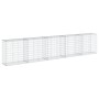 Gabionenkorb mit verzinktem Eisenüberdachung 500x50x100 cm von , Töpfe und Pflanzgefäße - Ref: Foro24-3295146, Preis: 184,80 ...
