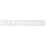 Gabion basket with galvanized iron cover 900x50x100 cm by , Pots and planters - Ref: Foro24-3295150, Price: 323,88 €, Discoun...