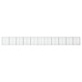 Gabion basket with galvanized iron cover 1100x50x100cm by , Pots and planters - Ref: Foro24-3295152, Price: 452,54 €, Discoun...