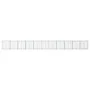 Gabion basket with galvanized iron cover 1100x50x100cm by , Pots and planters - Ref: Foro24-3295152, Price: 461,28 €, Discoun...