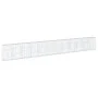Gabionenkorb mit verzinktem Eisenüberdachung 1200x50x150cm. von , Töpfe und Pflanzgefäße - Ref: Foro24-3295165, Preis: 600,79...