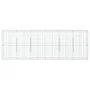 Cesta de gaviones con cubierta hierro galvanizado 600x50x200 cm de , Maceteros y jardineras - Ref: Foro24-3295171, Precio: 41...