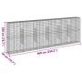Gabionenkorb mit verzinktem Eisenüberdachung 600x50x200 cm. von , Töpfe und Pflanzgefäße - Ref: Foro24-3295171, Preis: 409,60...