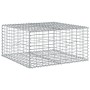 Gabionenkorb mit verzinktem Eisenüberdachung 100x100x50 cm von , Töpfe und Pflanzgefäße - Ref: Foro24-3295178, Preis: 60,77 €...