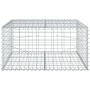 Gabionenkorb mit verzinktem Eisenüberdachung 100x100x50 cm von , Töpfe und Pflanzgefäße - Ref: Foro24-3295178, Preis: 60,77 €...