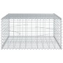 Gabionenkorb mit verzinktem Eisenüberdachung 100x100x50 cm von , Töpfe und Pflanzgefäße - Ref: Foro24-3295178, Preis: 60,77 €...