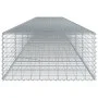 Gabion basket with galvanized iron cover 700x100x50 cm by , Pots and planters - Ref: Foro24-3295184, Price: 274,45 €, Discoun...