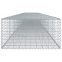 Gabion basket with galvanized iron cover 900x100x50 cm by , Pots and planters - Ref: Foro24-3295186, Price: 328,19 €, Discoun...