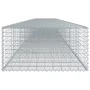 Gabion basket with galvanized iron cover 900x100x50 cm by , Pots and planters - Ref: Foro24-3295186, Price: 323,88 €, Discoun...