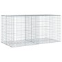 Gabionenkorb mit verzinktem Eisenüberdachung 200x100x100cm von , Töpfe und Pflanzgefäße - Ref: Foro24-3295192, Preis: 130,69 ...