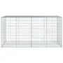 Cesta de gaviones con cubierta hierro galvanizado 200x100x100cm de , Maceteros y jardineras - Ref: Foro24-3295192, Precio: 13...
