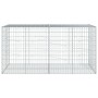 Gabionenkorb mit verzinktem Eisenüberdachung 200x100x100cm von , Töpfe und Pflanzgefäße - Ref: Foro24-3295192, Preis: 130,69 ...