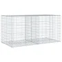Cesta de gaviones con cubierta hierro galvanizado 200x100x100cm de , Maceteros y jardineras - Ref: Foro24-3295192, Precio: 13...