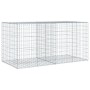 Gabionenkorb mit verzinktem Eisenüberdachung 200x100x100cm von , Töpfe und Pflanzgefäße - Ref: Foro24-3295192, Preis: 130,69 ...