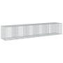 Gabion basket with galvanized iron cover 550x100x100cm by , Pots and planters - Ref: Foro24-3295199, Price: 311,31 €, Discoun...