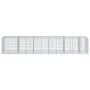 Gabion basket with galvanized iron cover 550x100x100cm by , Pots and planters - Ref: Foro24-3295199, Price: 317,77 €, Discoun...