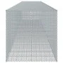 Gabionenkorb und verzinkte Eisenabdeckung 1050x100x100 cm von , Töpfe und Pflanzgefäße - Ref: Foro24-3295209, Preis: 590,55 €...