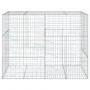 Galvanized iron wire gabion basket with cover, 200x100x150 cm. by , Pots and planters - Ref: Foro24-3295214, Price: 160,42 €,...