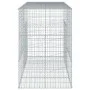 Galvanized iron wire gabion basket with cover, 200x100x150 cm. by , Pots and planters - Ref: Foro24-3295214, Price: 160,42 €,...