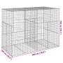 Gabionenkorb mit verzinktem Eisendeckel 200x100x150 cm von , Töpfe und Pflanzgefäße - Ref: Foro24-3295214, Preis: 156,86 €, R...