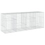 Gabionenkorb mit verzinktem Eisendeckel 400x100x150cm von , Töpfe und Pflanzgefäße - Ref: Foro24-3295216, Preis: 284,37 €, Ra...