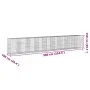 Gabionenkorb mit verzinktem Eisenüberdachung 900x100x150cm von , Töpfe und Pflanzgefäße - Ref: Foro24-3295221, Preis: 622,58 ...