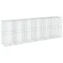 Gabion basket with galvanized iron cover 600x100x200cm by , Pots and planters - Ref: Foro24-3295235, Price: 537,69 €, Discoun...