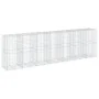 Cesta de gaviones con cubierta hierro galvanizado 700x100x200cm de , Maceteros y jardineras - Ref: Foro24-3295237, Precio: 60...