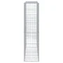 Cesta de gaviones con cubierta hierro galvanizado 200x50x200 cm de , Maceteros y jardineras - Ref: Foro24-3295167, Precio: 14...