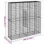 Gabionenkorb mit verzinktem Eisendeckel 200x50x200 cm von , Töpfe und Pflanzgefäße - Ref: Foro24-3295167, Preis: 148,37 €, Ra...