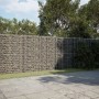 Gabionenkorb mit verzinktem Eisenüberdachung 800x50x200 cm von , Töpfe und Pflanzgefäße - Ref: Foro24-3295173, Preis: 518,49 ...