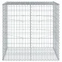 Galvanized iron wire basket with cover, 100x100x100 cm. by , Pots and planters - Ref: Foro24-3295190, Price: 77,20 €, Discoun...