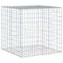 Galvanized iron wire basket with cover, 100x100x100 cm. by , Pots and planters - Ref: Foro24-3295190, Price: 77,20 €, Discoun...