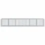 Gabion basket with galvanized iron cover 600x100x100cm by , Pots and planters - Ref: Foro24-3295200, Price: 331,20 €, Discoun...