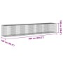 Gabionenkorb mit verzinktem Eisendeckel 600x100x100cm von , Töpfe und Pflanzgefäße - Ref: Foro24-3295200, Preis: 329,94 €, Ra...