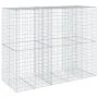 Gabion basket with galvanized iron cover 250x100x200cm by , Pots and planters - Ref: Foro24-3295228, Price: 246,96 €, Discoun...
