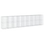 Cesta de gaviones con cubierta hierro galvanizado 850x100x200cm de , Maceteros y jardineras - Ref: Foro24-3295240, Precio: 77...