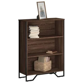 Engineered wood brown oak bookshelf 80x31x106 cm by , Bookcases and shelves - Ref: Foro24-848628, Price: 59,51 €, Discount: %