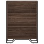 Ingenieurholzregal in Eichenbraun 80x31x106 cm von , Bücherregale und Regale - Ref: Foro24-848628, Preis: 60,25 €, Rabatt: %