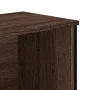 Engineered wood brown oak bookshelf 80x31x106 cm by , Bookcases and shelves - Ref: Foro24-848628, Price: 59,51 €, Discount: %