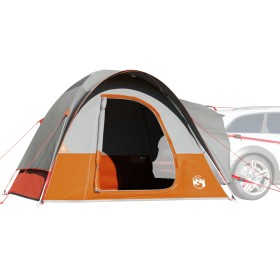 4-person waterproof gray-orange car tent by , tents - Ref: Foro24-4009496, Price: 154,64 €, Discount: %