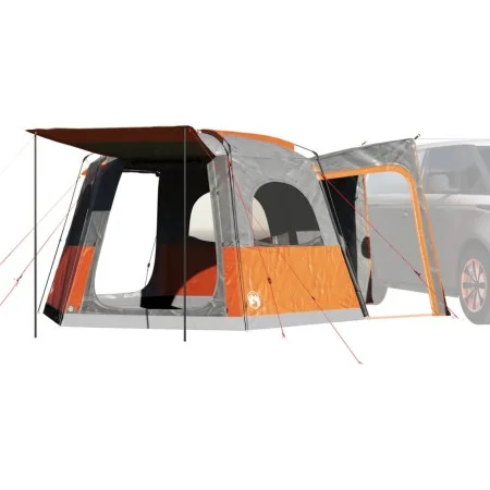 Auto-Dachzelt für 4 Personen, wasserdicht, grau-orange. von , Zelte - Ref: Foro24-4009493, Preis: 218,27 €, Rabatt: %