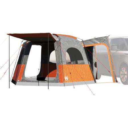 Auto-Dachzelt für 4 Personen, wasserdicht, grau-orange. von , Zelte - Ref: Foro24-4009493, Preis: 214,46 €, Rabatt: %