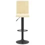 Kitchen stools 2 units cream velvet by , Kitchen stools - Ref: Foro24-335762, Price: 130,92 €, Discount: %