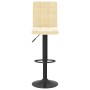 Küchenhocker 2 Stück in cremefarbenem Samtstoff von , Küchenhocker - Ref: Foro24-335762, Preis: 133,23 €, Rabatt: %