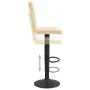 Kitchen stools 2 units cream velvet by , Kitchen stools - Ref: Foro24-335762, Price: 130,92 €, Discount: %
