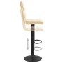 Küchenhocker 2 Stück in cremefarbenem Samtstoff von , Küchenhocker - Ref: Foro24-335762, Preis: 133,23 €, Rabatt: %